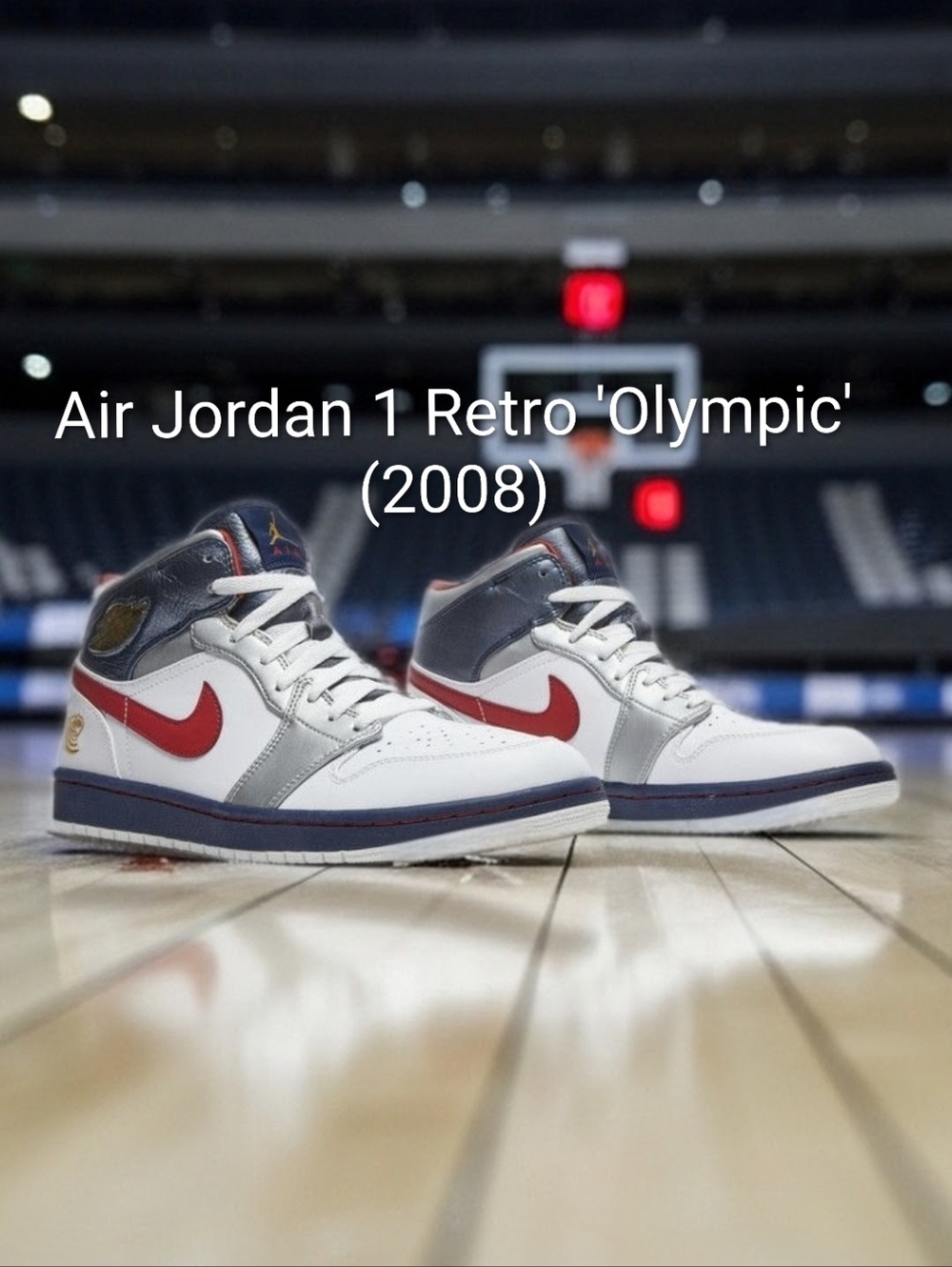 Air Jordan 1 Retro 'Olympic' (2008) Mens 12 EUC W/OG BOX